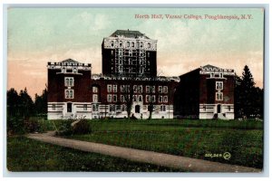 c1910's North Hall Vassar College Poughkeepsie New York NY Unposted Postcard