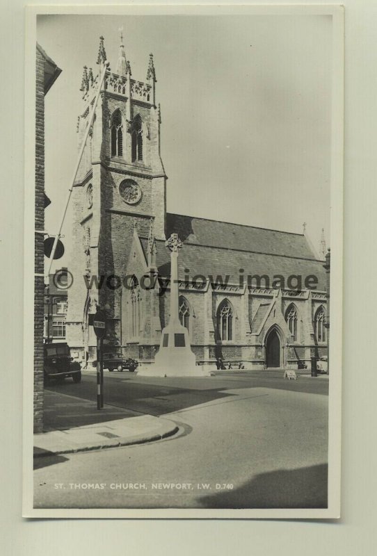 iw0061 - St Thomas' Church , Newport , Isle of Wight - postcard by Dean