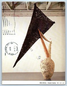 1985 Big Soul Solo Exhibition Coleen Sterritt Group Show Advertising Postcard