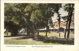 The Farragut Hotel, Rye Beach NH Vintage Postcard F63