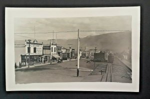 Unused British Columbia Armstrong Street Et Abbott Chemist Real Photo Card-