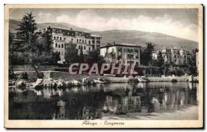 Old Postcard Abbazia Lungomare Croatia Croatia