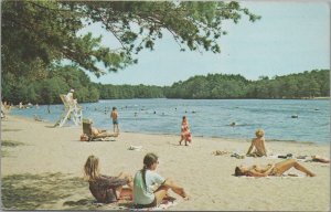 Postcard The Beach Lake Nummy Belleplain State Forest Cape May NJ