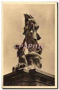 Old Postcard Pointe Du Raz De Sein Statue of Our Lady of Shipwrecks Godebsky