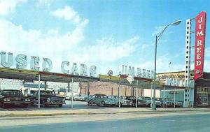 Nashville TN Jim Reed Chevrolet Car Dealership Postcard