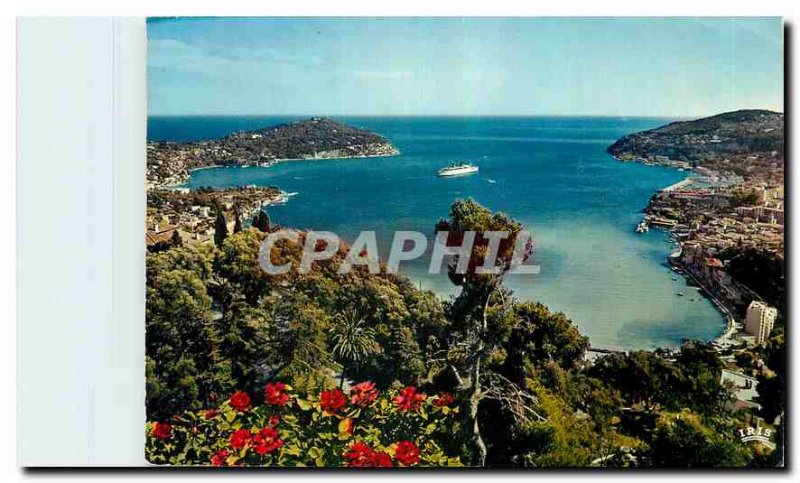 Modern Postcard The French Riviera French Riviera The Bay of Villefranche sur...