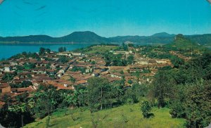 Mexico Panoramic View of Valle de Bravo Vintage Postcard 07.37