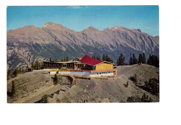 Sulphur Mountain Gondola Tea House,  Banff, Alberta,