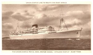 Athlone Castle , Union-Castle Royal Mail