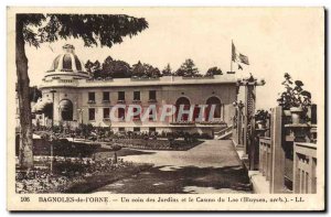 Postcard From Old Cars Iorne A Corner Garden and Lake Casino