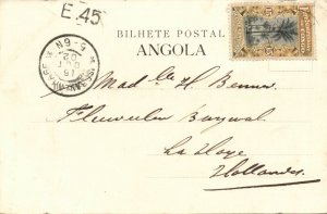 angola, LOANDA, Alfandega, Customs (1902) Postcard