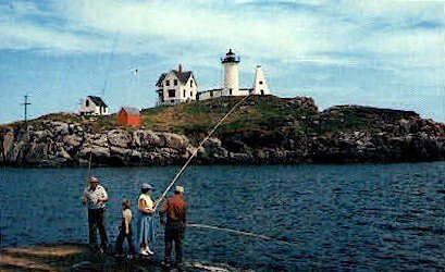 Nubble Light House in York Beach, Maine