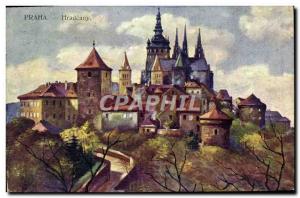 Old Postcard Praha Hradcany