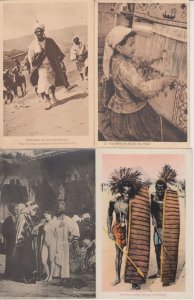 NORTH AFRICA TYPES FOLKLORE 48 Vintage Postcards Mostly pre-1940 (L5778)