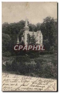 Old Postcard Floirac Park Bordeau Chateau De Castel Floirac