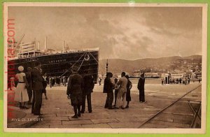 af7499 - ITALY - VINTAGE POSTCARD Postcards - 1933 - SHIP MS Saturnia-