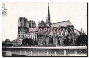 Postcard Old Paris Notre Dame