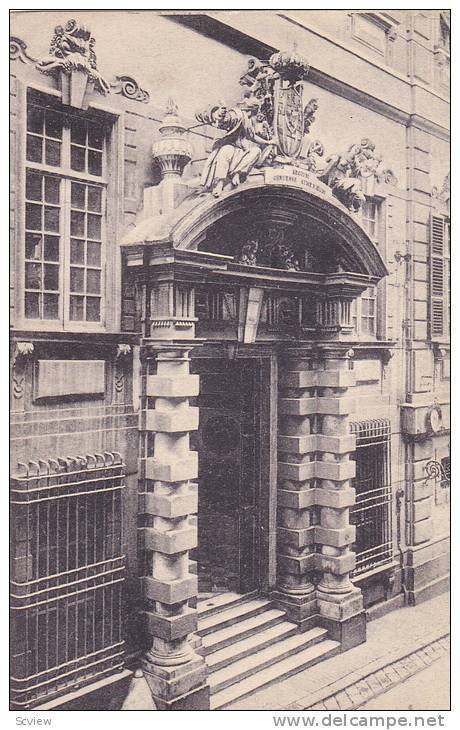 Portale Dell'Universita, Genova (Liguria), Italy, PU-1911