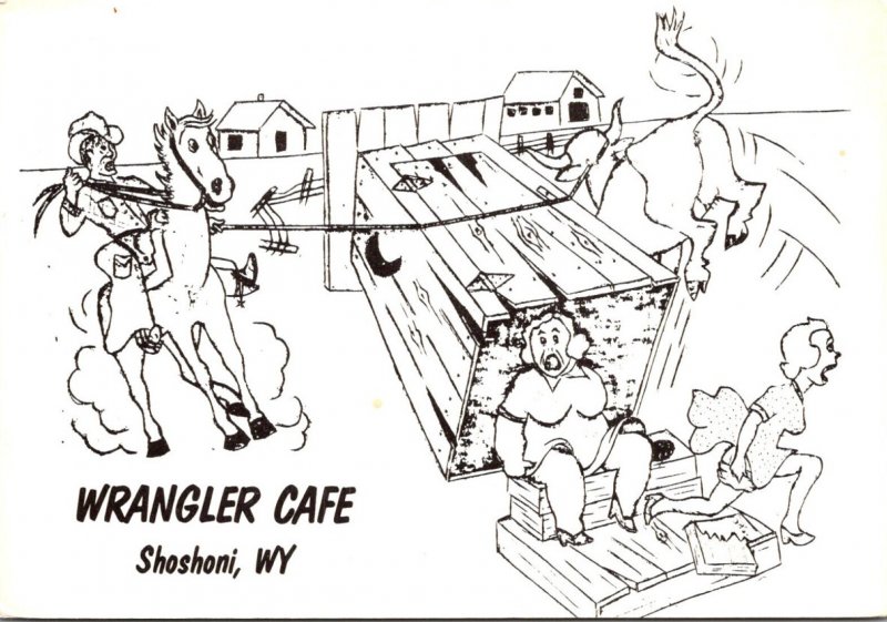 Wyoming Shoshoni The Wrangler Cafe