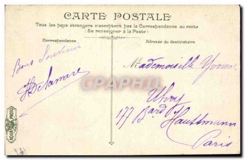 Saint Germain en Laye Old Postcard Lodges