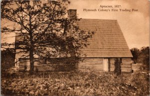Massachusetts Plymouth Colony's First Trading Post Aptucxet Circa 1627 A...
