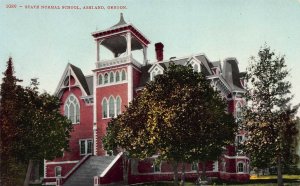 State Normal School, Ashland, Oregon, Early Postcard, Unused