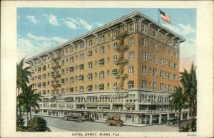 Miami FL Hotel Urmey c1920 Postcard