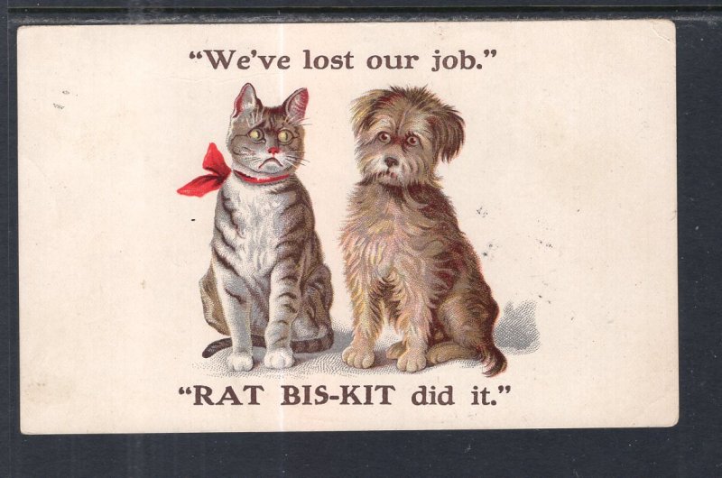 We've Lost Our Job,Cat,Dog, Rat-Biskit Advertising