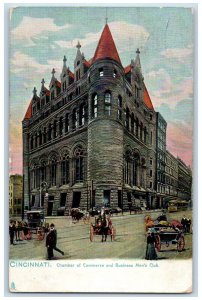 1907 Chamber of Commerce of Business Men's Club Cincinnati OH Tuck Art Postcard