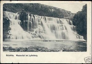 south africa, LYDENBURG, Water Fall (ca. 1899) 