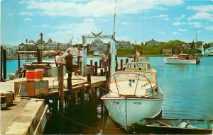 MA, Cape Cod, Massachusetts, Wychmere Harbor, Harwichport, Dock, Boats