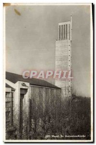 Postcard Modern Basel St. Antonius Kirche