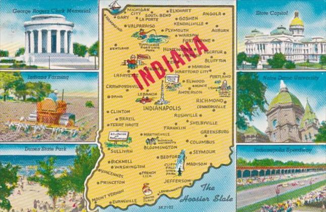 Map Of Indiana