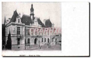 Old Postcard Niort Town Hall Advertisement The Appenzell Milk