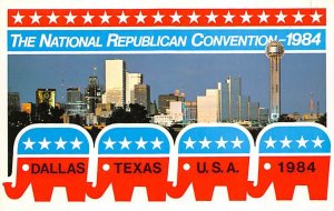 Republican national convention Dallas 1984 Political Unused 