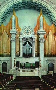 Vintage Postcard First Church Of Christ Scientist Platform Boston Massachusetts