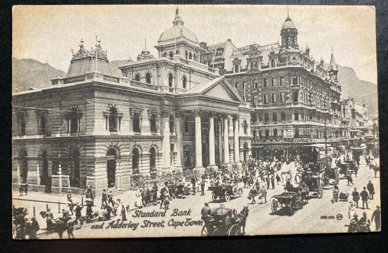 Mint RPPC Real Photo Postcard South Africa Standard Bank Adderley St Cape Town