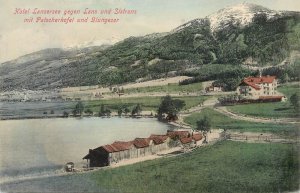 Austria Hotel Lansersee gegen Lans und Sistrans 1911