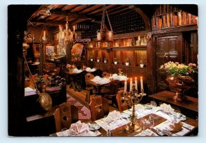 Restaurant d'Vijff Vlieghen interior AMSTERDAM Netherlands 4x6 Postcard