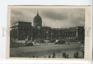 435803 USSR Leningrad Kazan Cathedral bus car early Lenfotohudozhnik photo