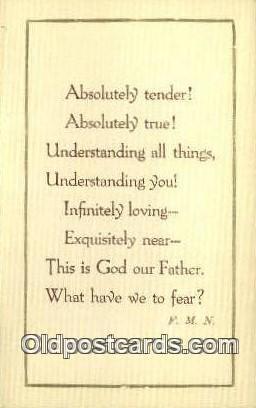  Sayings Religion, Religious Old Vintage Antique Postcard Post Cards  