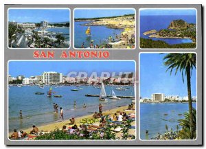 Postcard Modern San Antonio Ibiza Baleares Espana