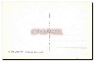 Postcard Old Strasbourg Maison Kammerzell