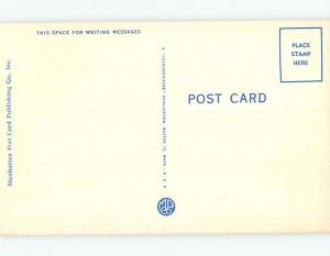 Unused Linen OLD CARS & SUN LUN CHUNG GIFT SHOP IN CHINATOWN Manhattan NY Q9317