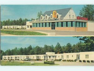 Unused Pre-1980 OLD CARS & BOWIE'S MOTEL & RESTAURANT Lorne Virginia VA u4742@