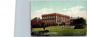 Vtg Minneapolis MN Pillsbury Hall University Of Minnesota 1900s View Postcard