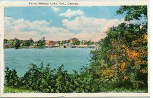 Canada - Ontario. Rideau Lake & Ferry  