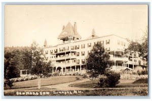 c1910's Benmere Inn View Sunapee New Hampshire NH RPPC Photo Unposted Postcard 