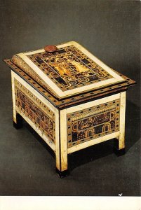 Painted Wood, Ivory Chest  