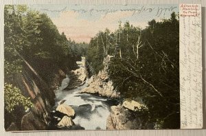 Vintage Postcard 1907 The Flume Adirondack Mountains Wilmington NY